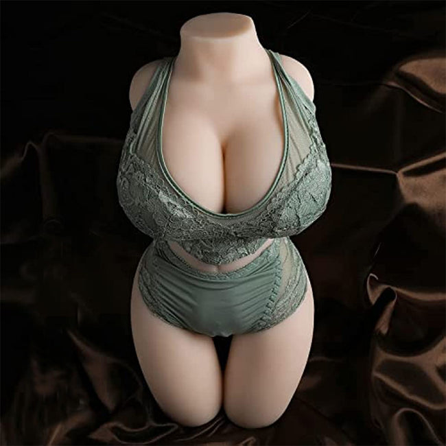 Buste Sexuel Féminin Compact avec Gros Seins – 3 kg